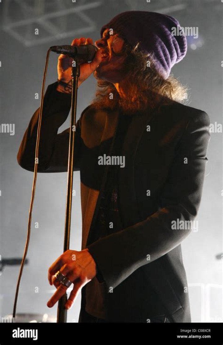 Ville Valo Performing at the Ilosaarirock 2007 Festival