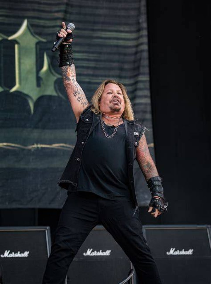 Vince Neil at Wacken Air as seen in August 2018