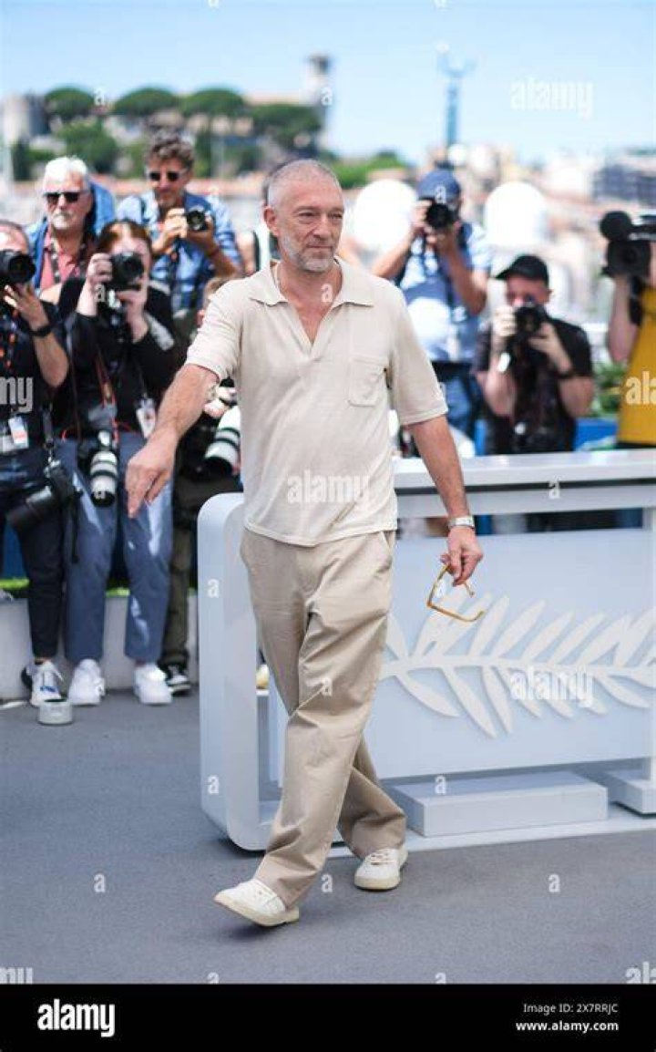 Vincent Cassel at the Cannes Film Festival in May 2018