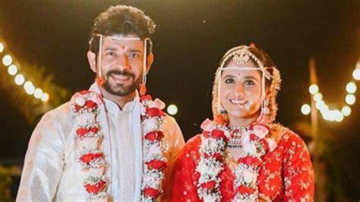 Vineet Kumar Singh and Ruchiraa Gormaray in Lucknow, Uttar Pradesh in February 2022