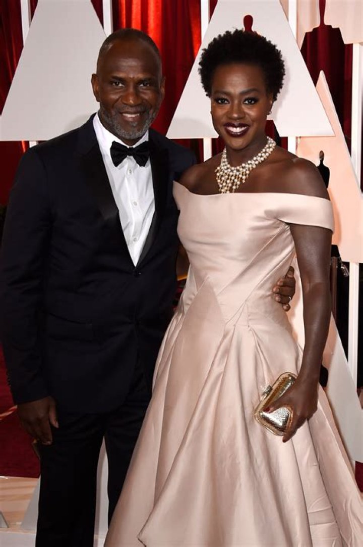 Viola Davis with her husband Julius Tennon.