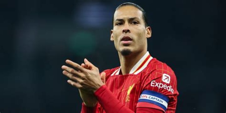 Virgil van Dijk during a practice session in March 2018