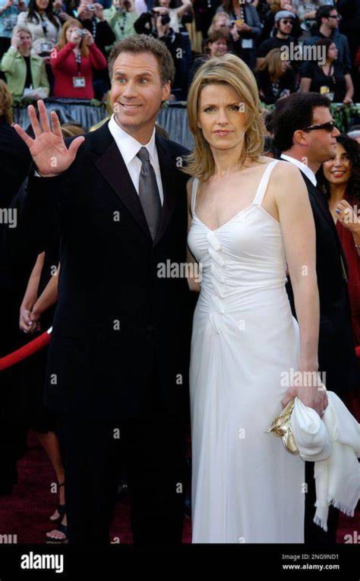 Viveca Paulin and Will Ferrell during an event in 2014