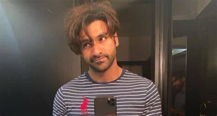 Vivek Dahiya in May 2021 checking out his mood board options for the day