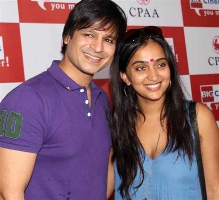 Vivek Oberoi and Priyanka Alva, as seen in October 2019
