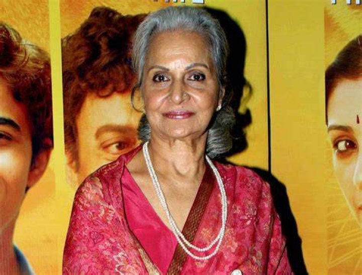 Waheeda Rehman as seen at a chat show for NDTV in 2012