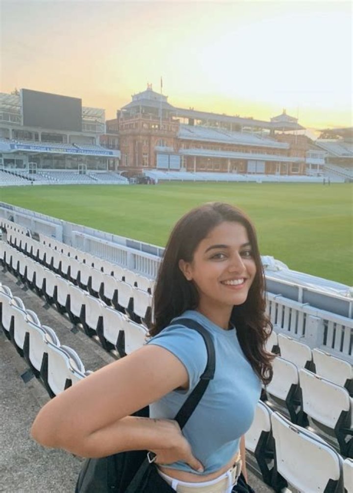 Wamiqa Gabbi as seen while taking a selfie in April 2020