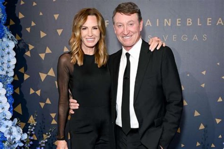 Wayne Gretzky and Janet Jones as seen in December 2013