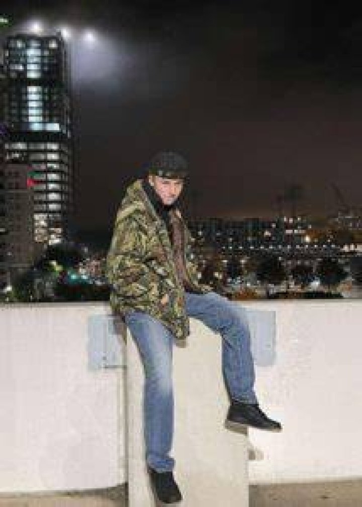 Wehoopin as seen in a picture that was taken on the roof of a building in December 2020