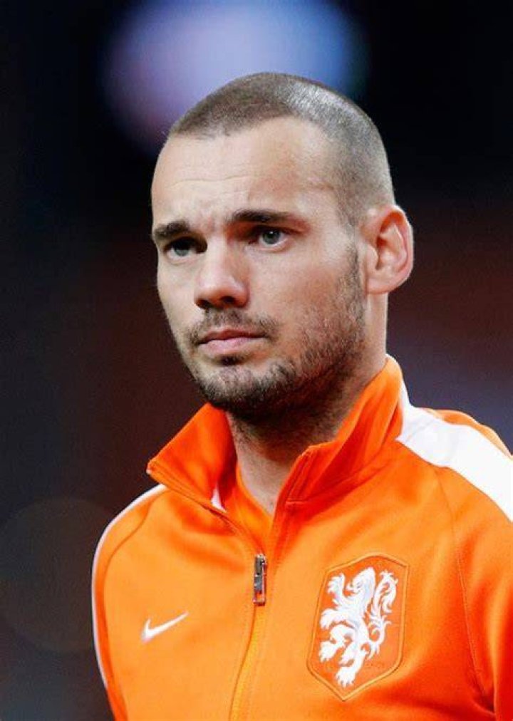 Wesley Sneijder before an international friendly match against Mexico on November 12, 2014 in Amsterdam, Netherlands
