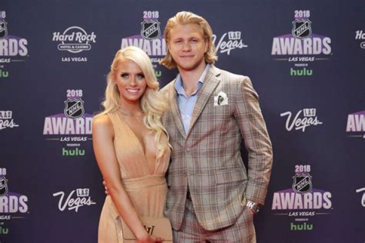 William Karlsson and Emily Ferguson, as seen in September 2018