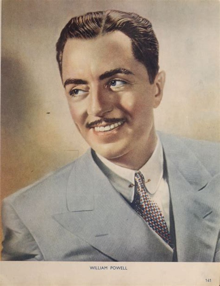 William Powell as seen in a publicity photo for Metro-Goldwyn-Mayer in 1936