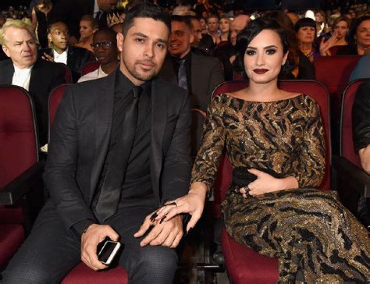 Wilmer Valderrama and Demi Lovato