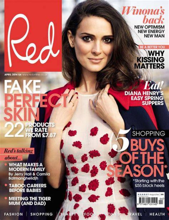 Winona Ryder for Red Magazine