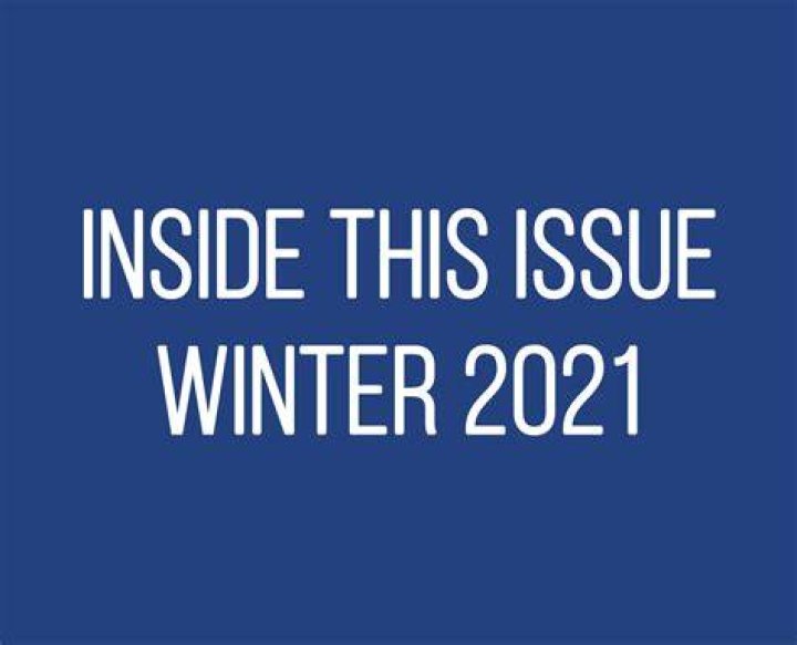 Winter in January 2021