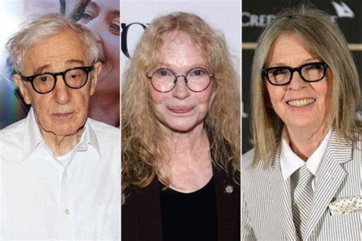 Woody Allen (Center) with Diane Keaton and Jerry Lacy from the Broadway play 'Play It Again, Sam'