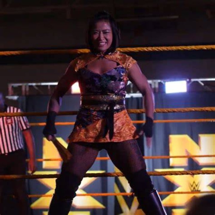Xia Li entering the arena before her match with Deonna Purrazzo on November 6, 2019