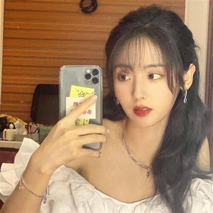 Xing Fei as seen while smiling for a picture in January 2021