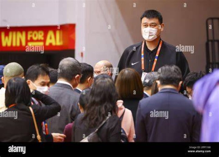 Yao Ming as seen in an Instagram Post in November 2018