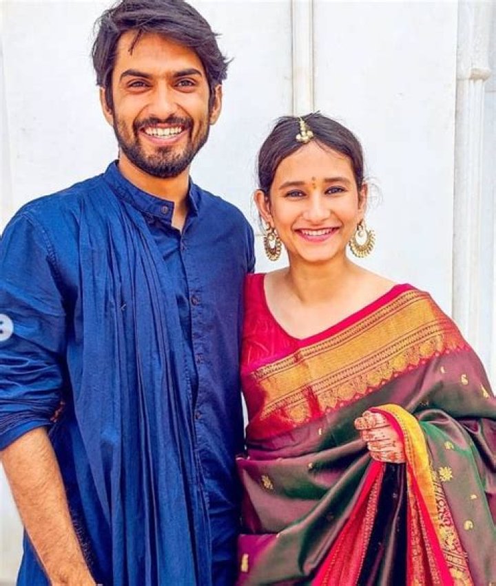 Yashaswini Dayama as seen while taking a selfie in Bhopal, Madhya Pradesh in December 2021