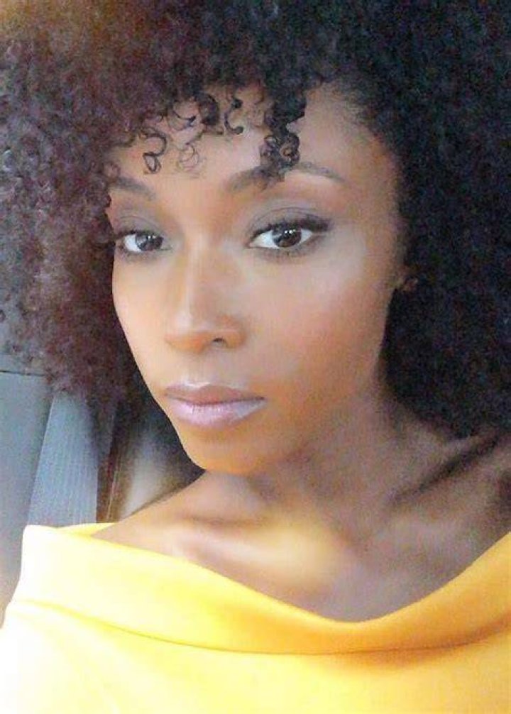 Yaya DaCosta in a selfie in September 2018