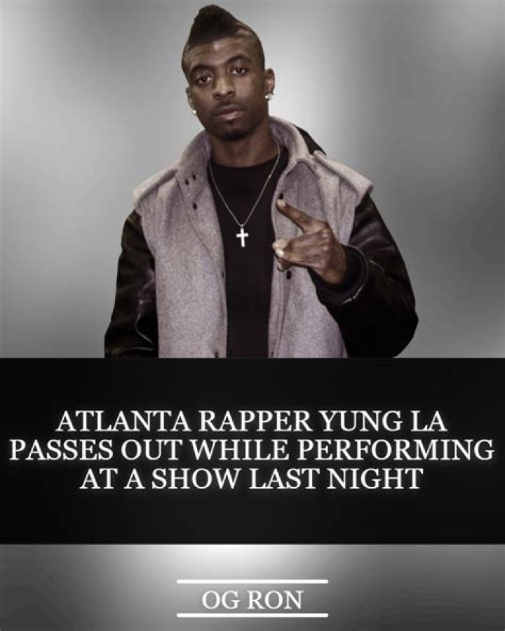 Yung L.A. in Atlanta, Georgia in April 2021