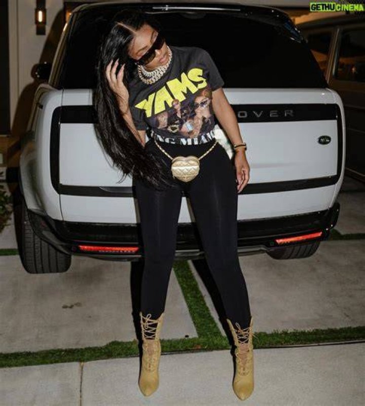 Yung Miami in an Instagram selfie as seen in June 2019