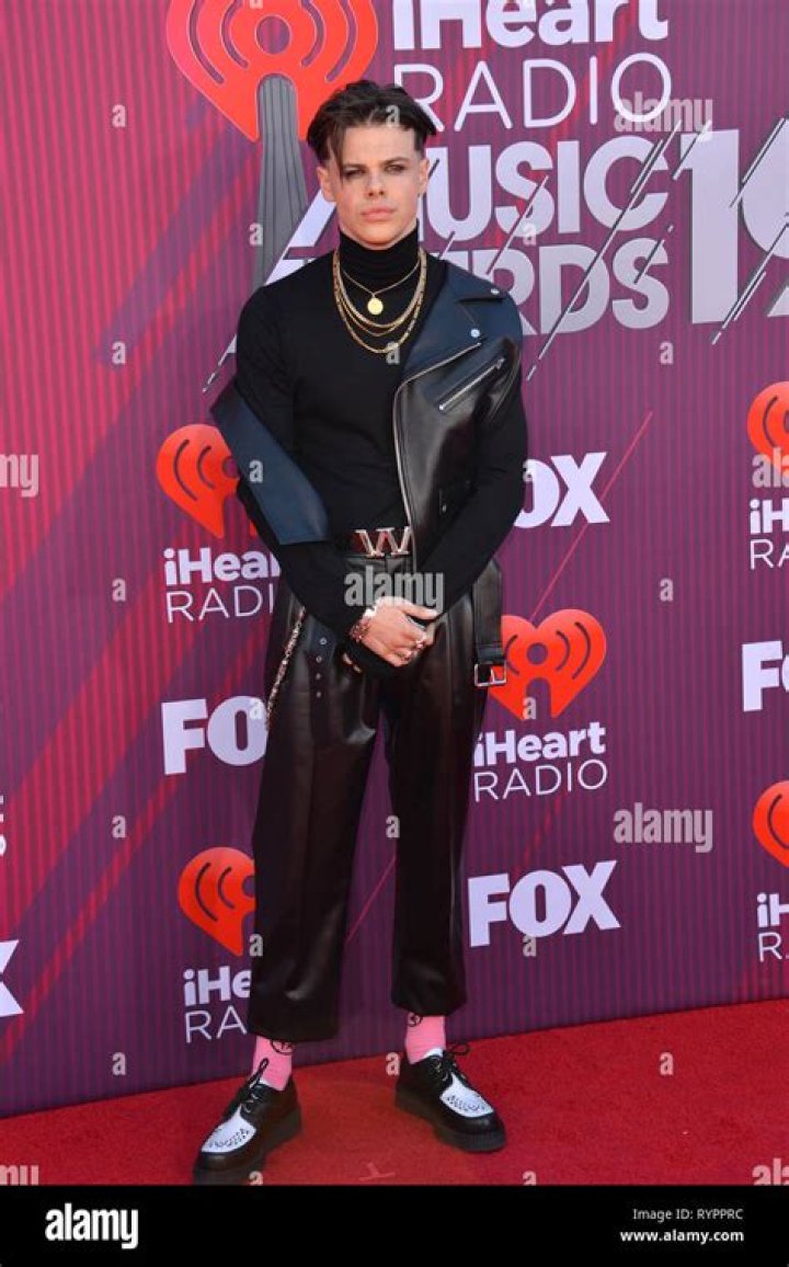 Yungblud at the 2019 iHeartRadio Music Awards in Los Angeles