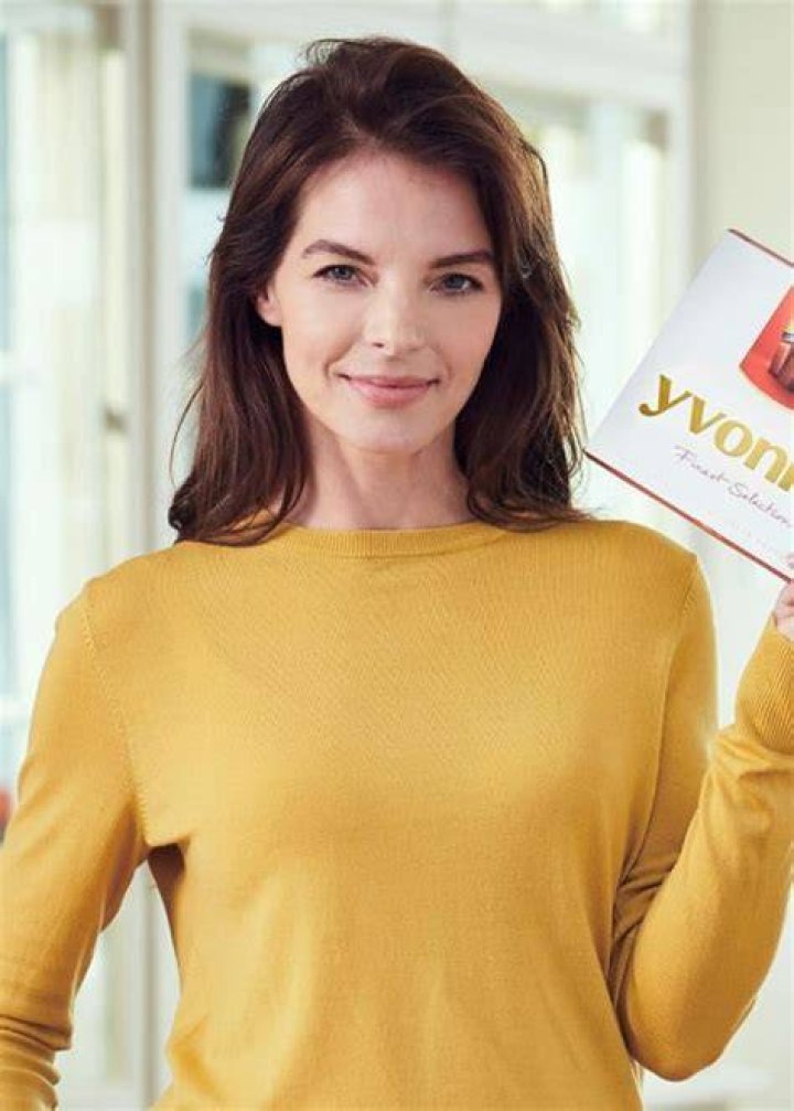 Yvonne Catterfeld in an Instagram selfie from April 2020