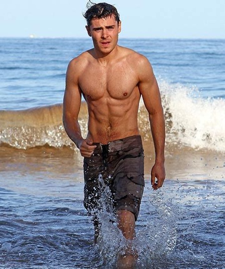 zac efron workout 6 pack body