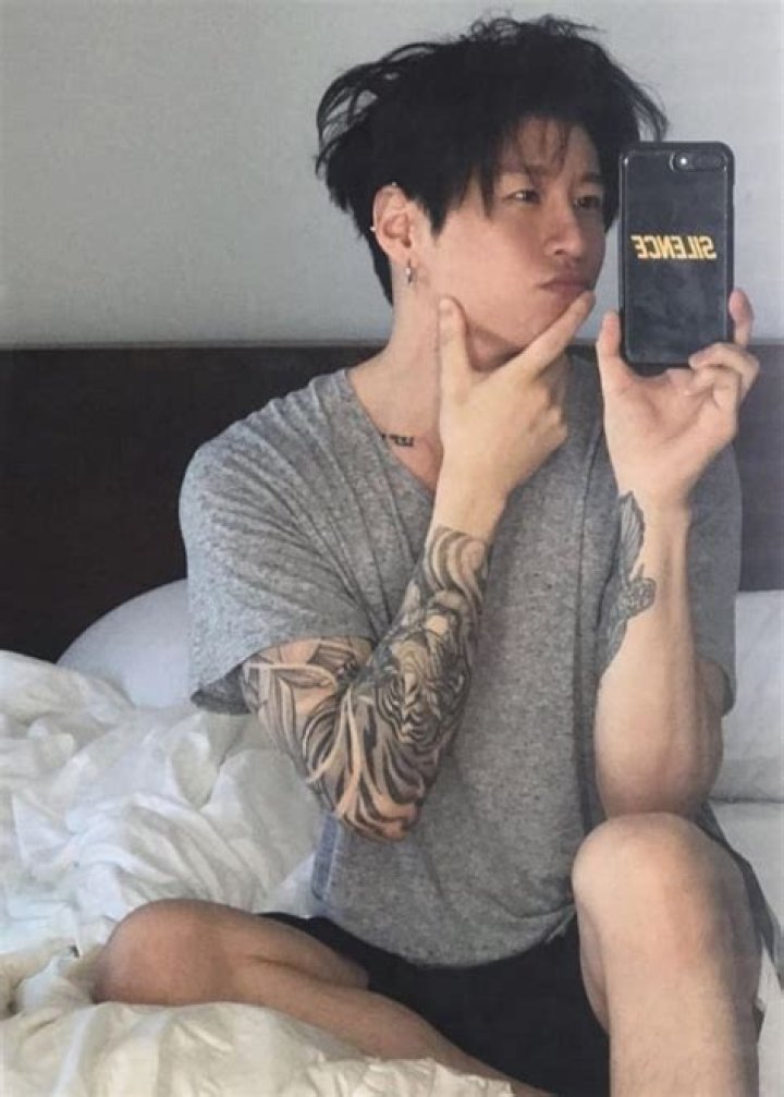 Zach Choi as seen in a selfie that was taken in January 2021