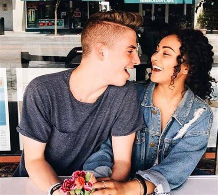 Zach Clayton and Daniella Perkins in a picture shared on Twitter in 2017