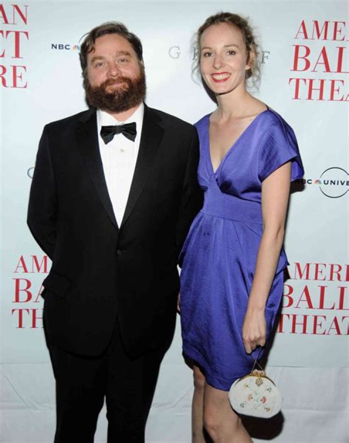 Zach Galifianakis and his wife Quinn Lundberg at the Film Independent Spirit Awards 2015