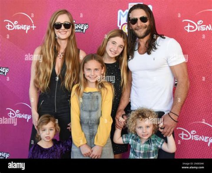 Zach McGowan with his family as seen in December 2017