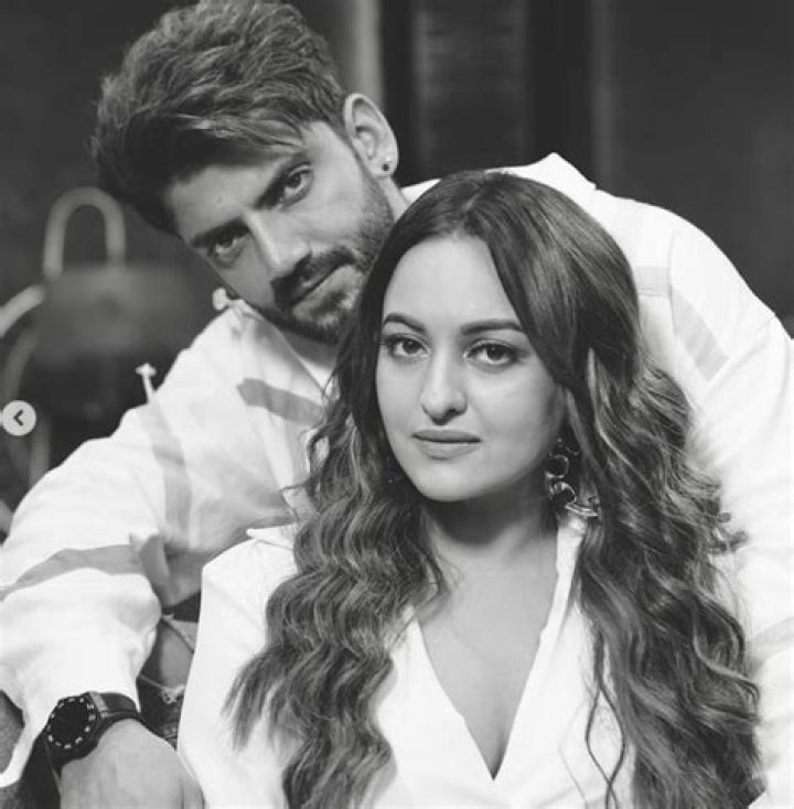 Zaheer Iqbal and his girlfriend actress Sonakshi Sinha in a selfie that was taken in June 2022