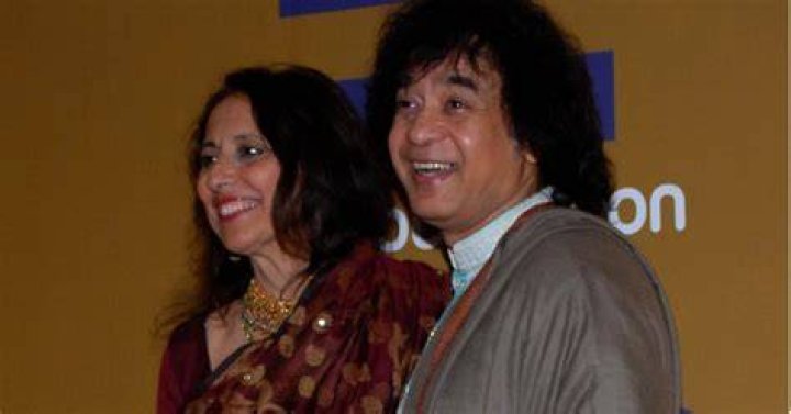 Zakir Hussain and Antonia Minnecola, as seen in March 2020