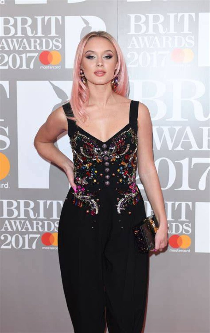 Zara Larsson at The BRIT Awards 2017