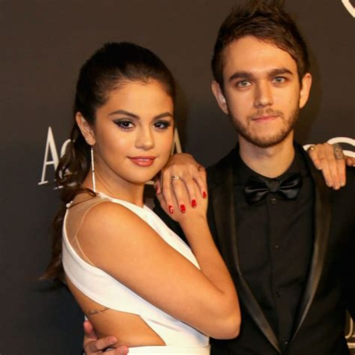 Zedd and Selena Gomez at the Vanity Fair Oscars Party in January 2015