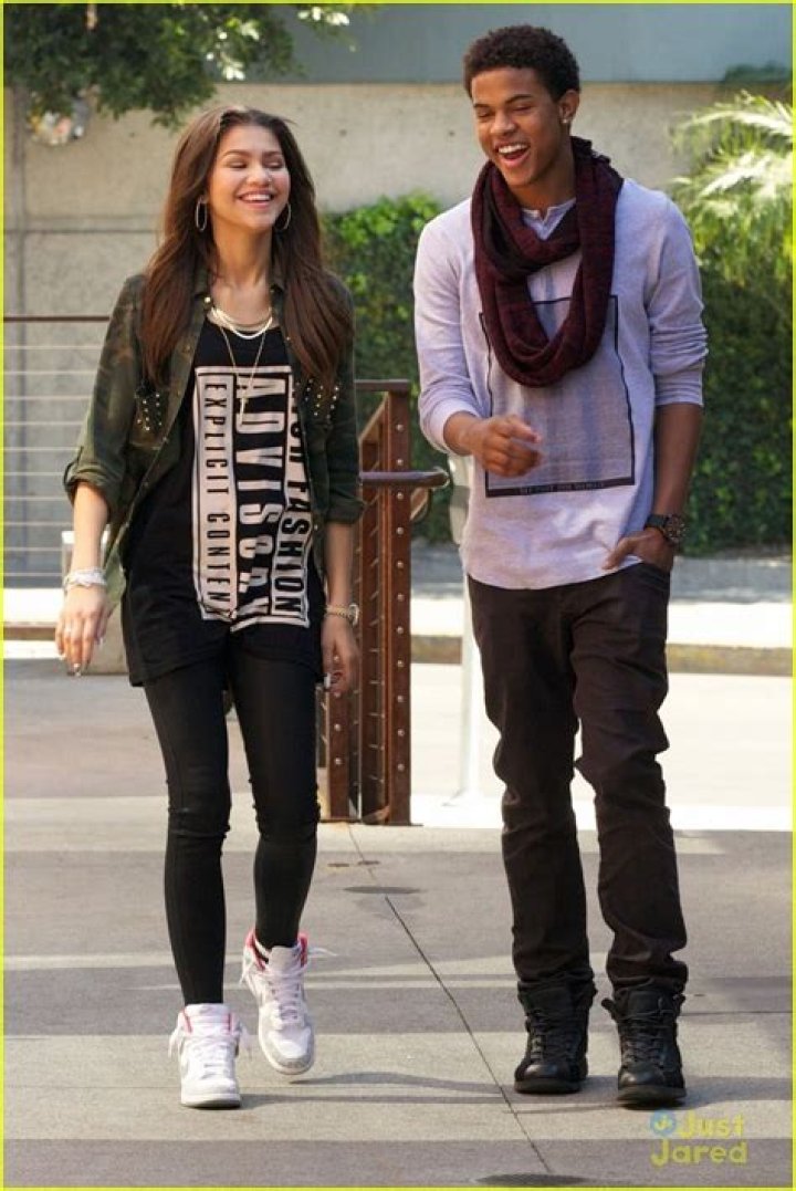 Zendaya and Trevor Jackson