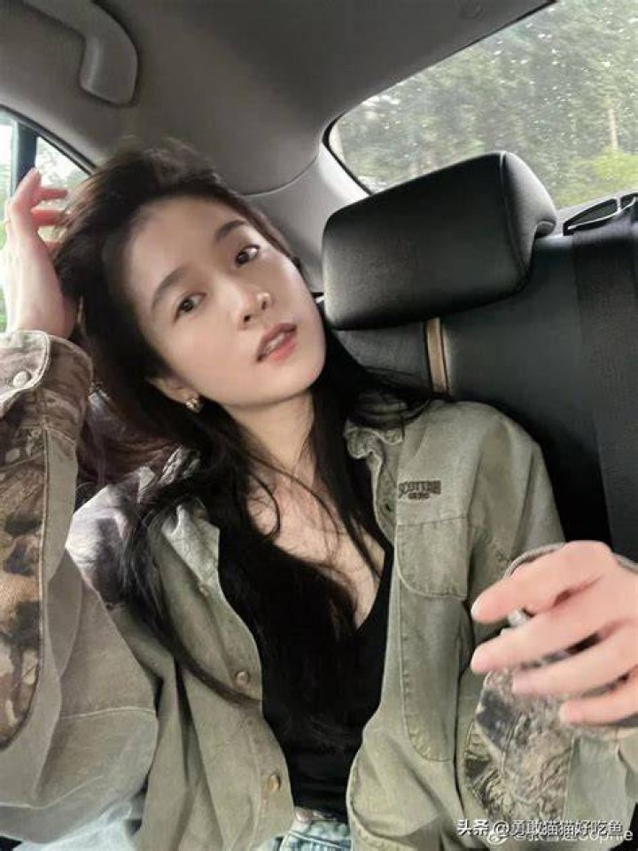 Zhang Xueying in a selfie in 2017