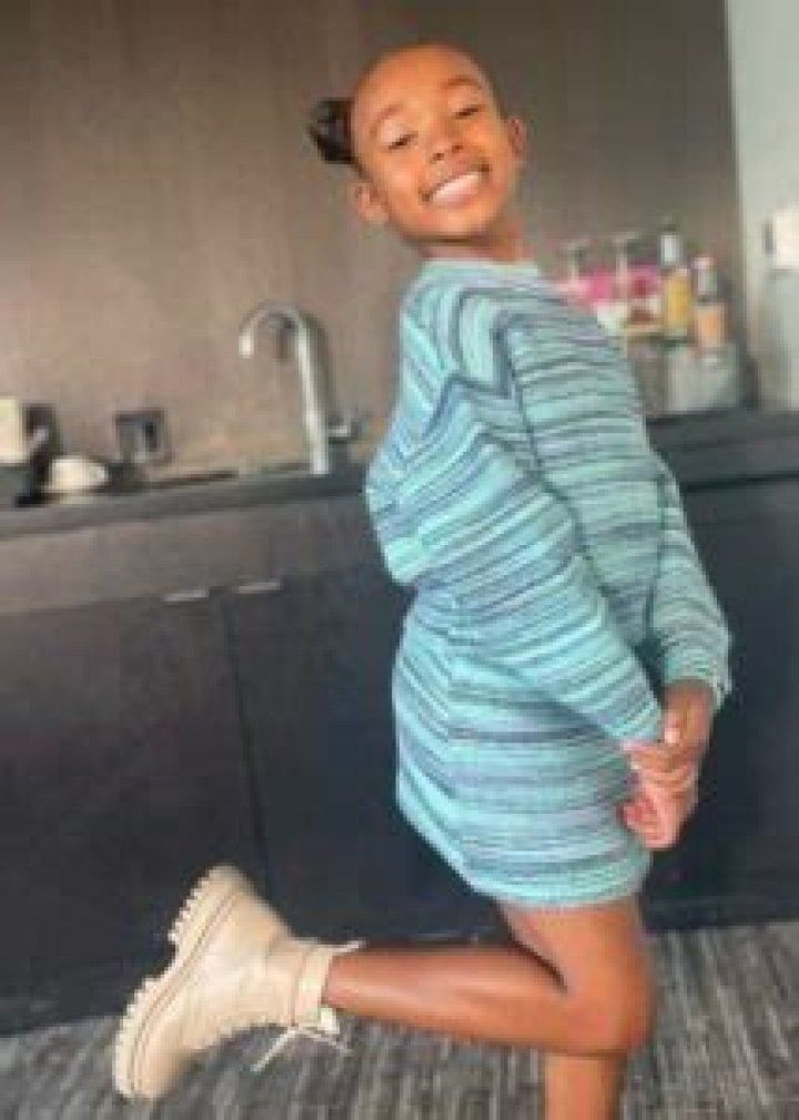 Zhuri James as seen in a picture that was taken in February 2020