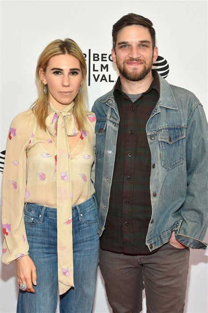 Zosia Mamet with husband Evan Jonigkeit at HBO's Golden Globes party