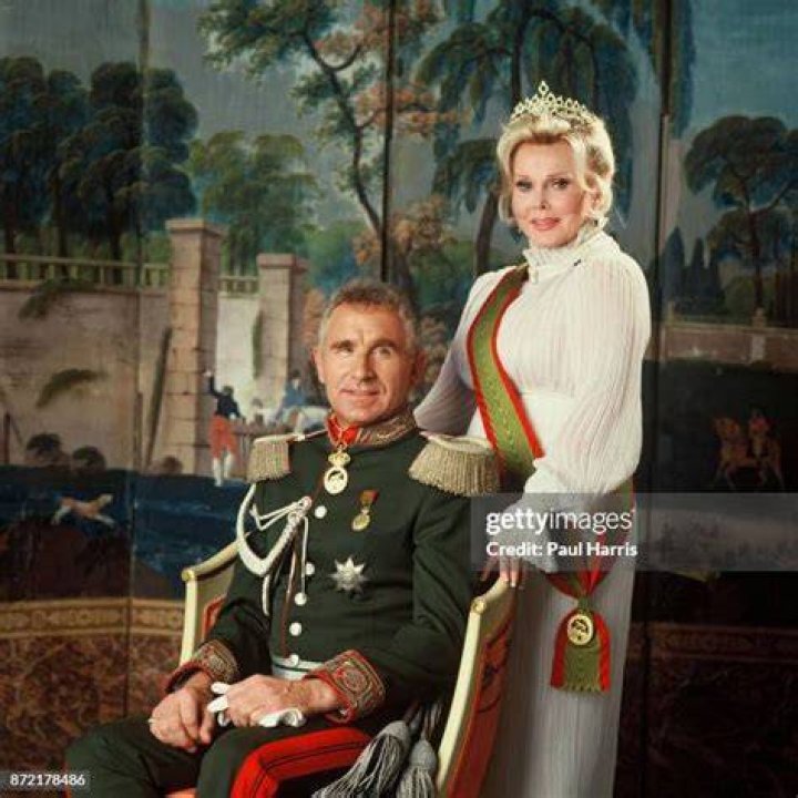 Zsa Zsa Gabor as photographed with the playboy Porfirio Rubirosa Ariza in 1954